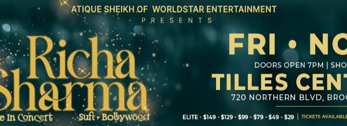 RICHA SHARMA LIVE IN NEW YORK 2023