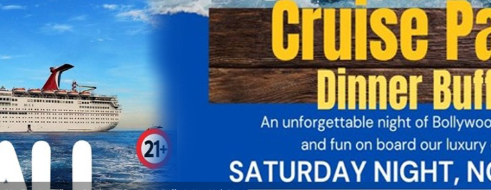 Diwali Cruise Bollywood Night w Indian Dinner Buffet in New York City